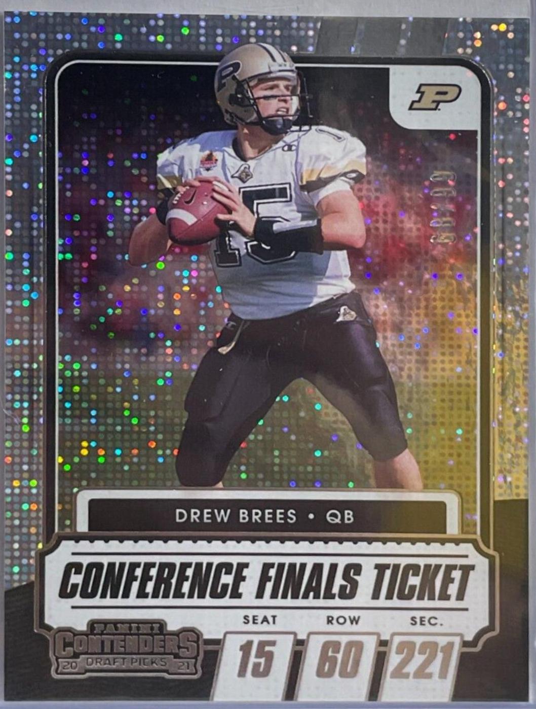 Drew Brees [Conference Finals Ticket] #21