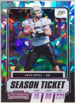 Drew Brees [Cracked Ice Ticket] #21