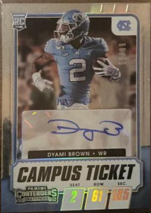 Dyami Brown [Autograph Campus Ticket] #190
