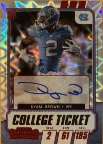 Dyami Brown [Autograph Red Explosion] #190
