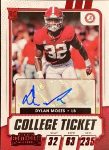 Dylan Moses [Autograph Red] #164