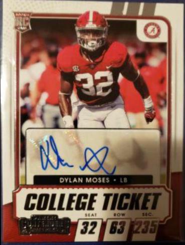 Dylan Moses [Autograph] #164