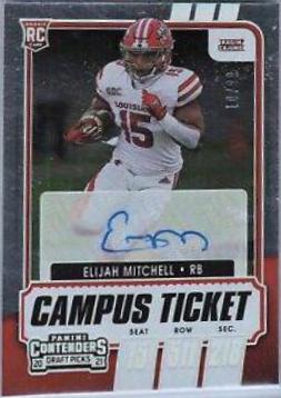 Elijah Mitchell [Autograph Campus Ticket] #134