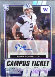 Elijah Molden [Autograph Campus Ticket] #214