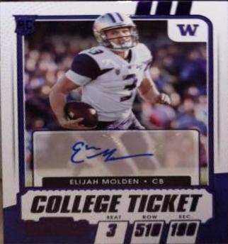 Elijah Molden [Autograph Purple] #214