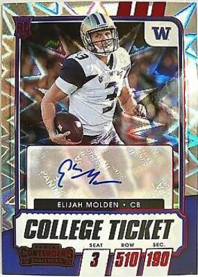Elijah Molden [Autograph Red Explosion] #214