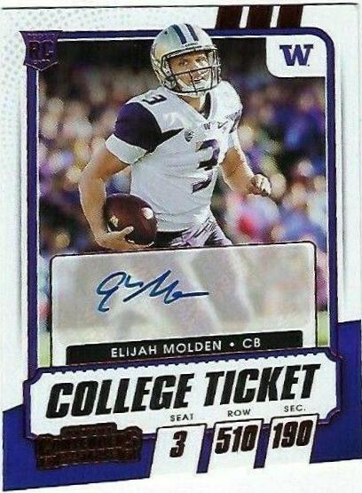 Elijah Molden [Autograph Red] #214