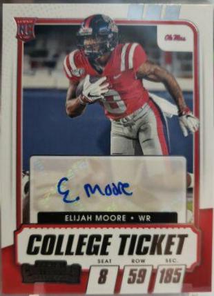 Elijah Moore [Autograph] #123