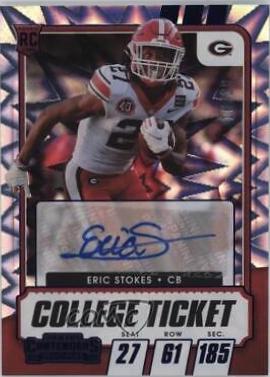 Eric Stokes [Autograph Blue Explosion] #279
