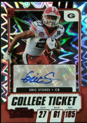 Eric Stokes [Autograph Red Explosion] #279