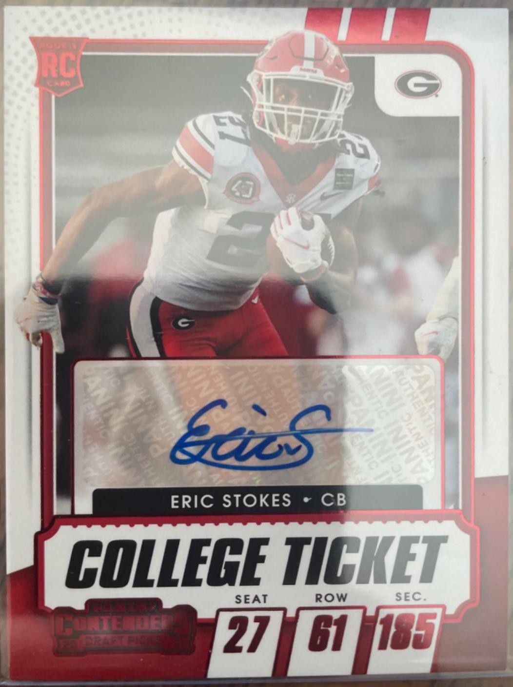 Eric Stokes [Autograph Red] #279