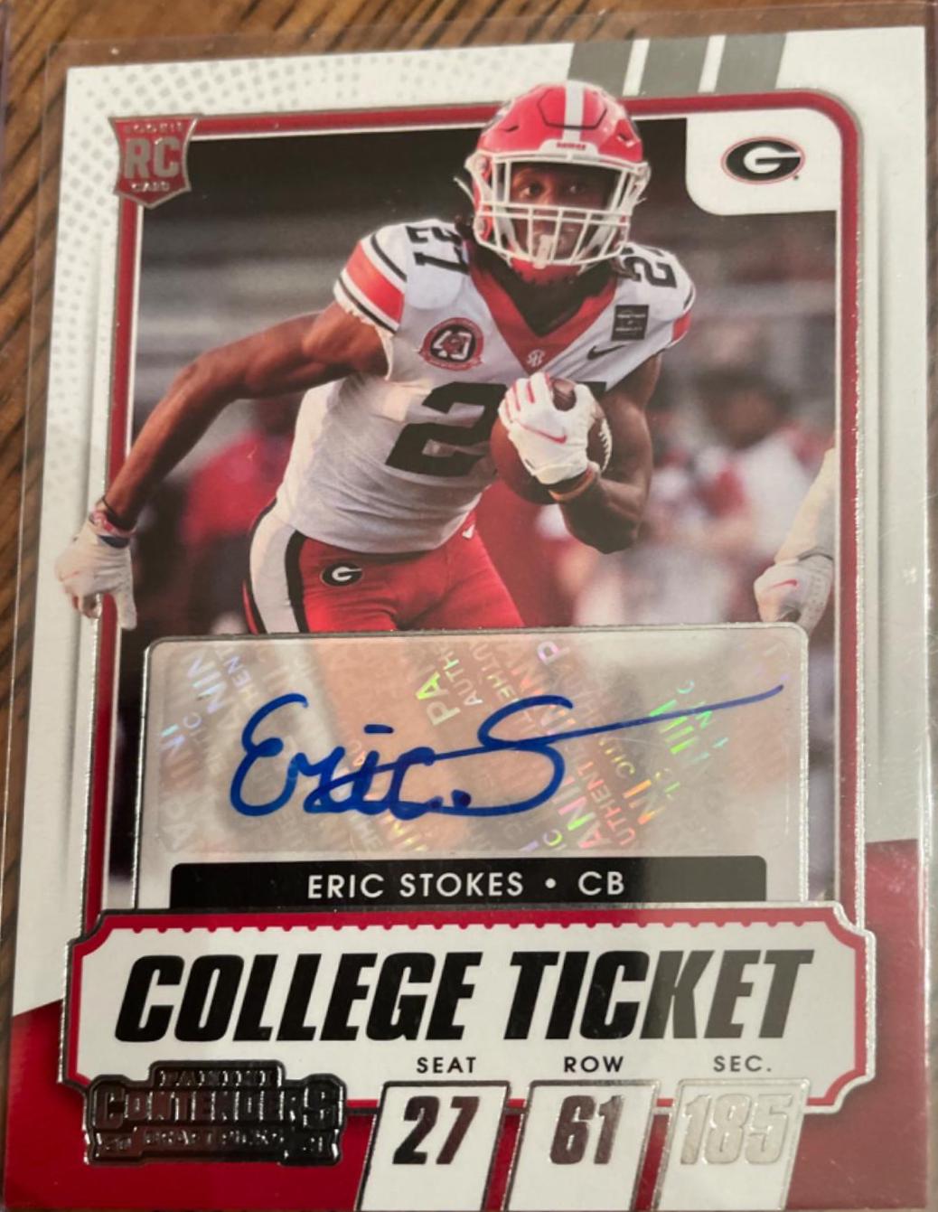 Eric Stokes [Autograph] #279