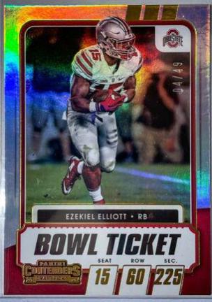 Ezekiel Elliott [Bowl Ticket] #50