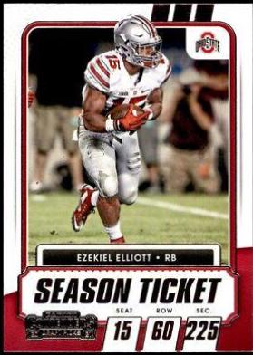 Ezekiel Elliott [Campus Ticket] #50