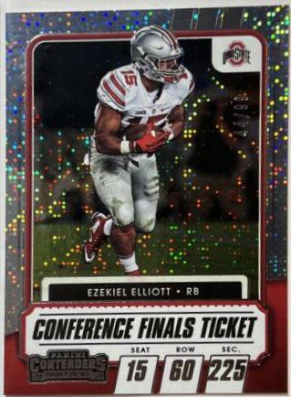 Ezekiel Elliott [Conference Finals Ticket] #50
