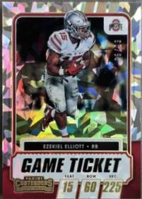 Ezekiel Elliott [Cracked Ice Ticket] #50