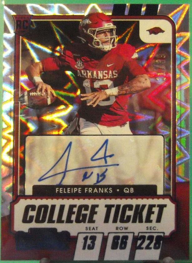 Feleipe Franks [Autograph Blue Explosion] #309
