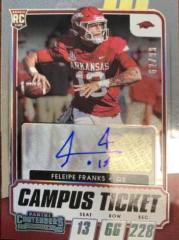Feleipe Franks [Autograph Campus Ticket] #309