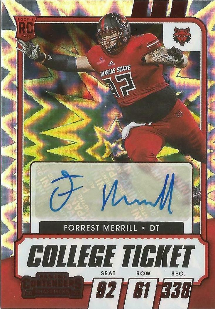 Forrest Merrill [Autograph Red Explosion] #263