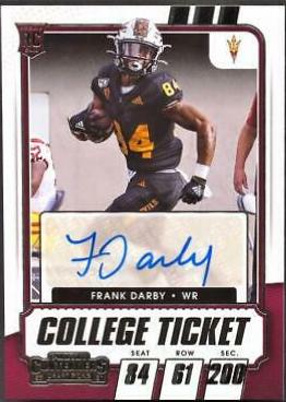 Frank Darby [Autograph] #133