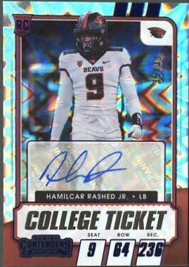Hamilcar Rashed Jr. [Autograph Blue Explosion] #165