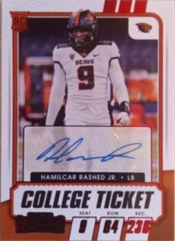 Hamilcar Rashed Jr. [Autograph Campus Ticket] #165