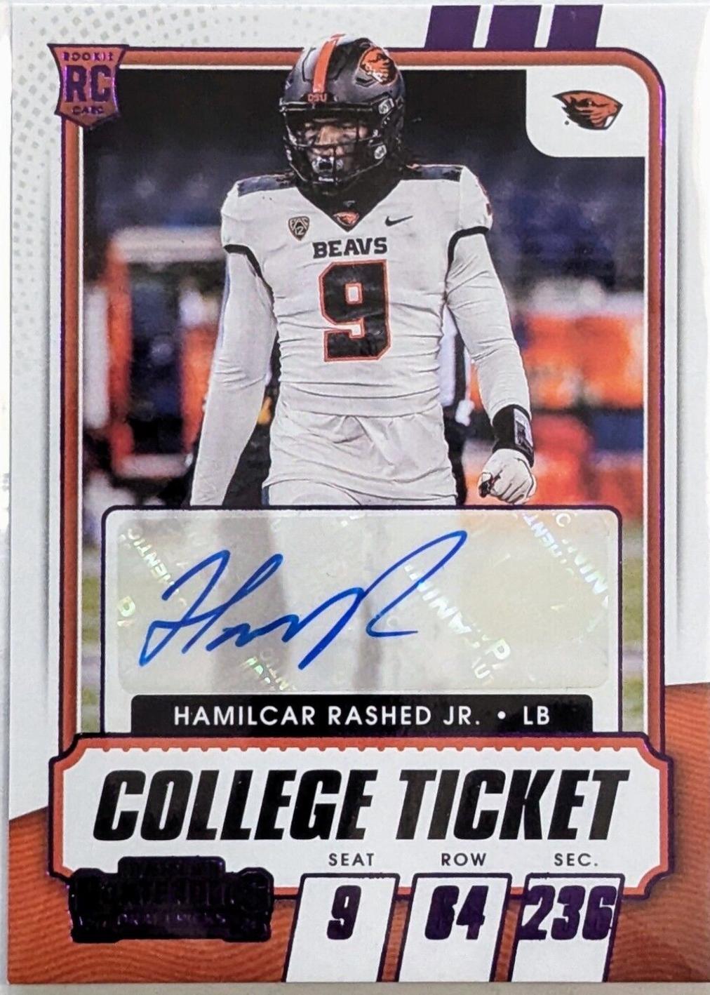 Hamilcar Rashed Jr. [Autograph Purple] #165