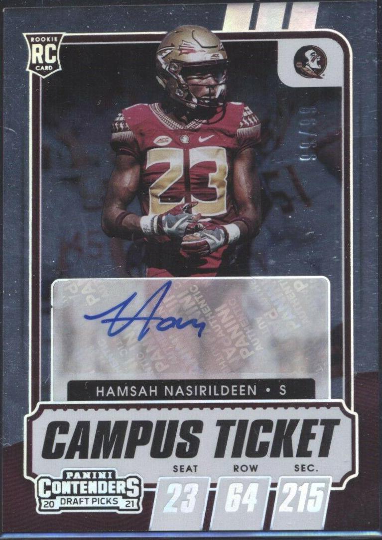 Hamsah Nasirildeen [Autograph Campus Ticket] #172