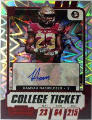 Hamsah Nasirildeen [Autograph Red Explosion] #172