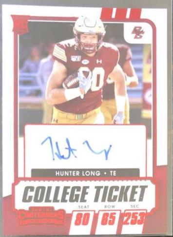 Hunter Long [Autograph Red] #189