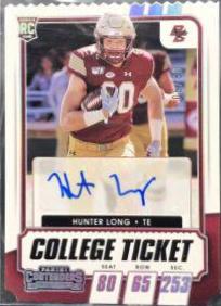 Hunter Long [Autograph Stub] #189