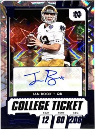 Ian Book [Autograph Blue Explosion] #226
