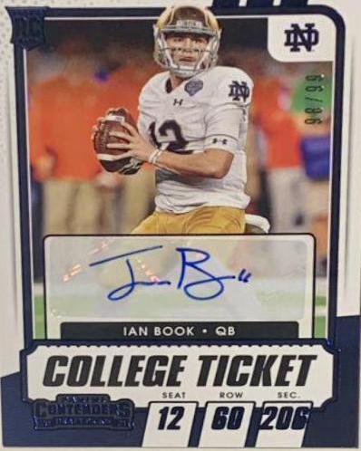 Ian Book [Autograph Blue] #226