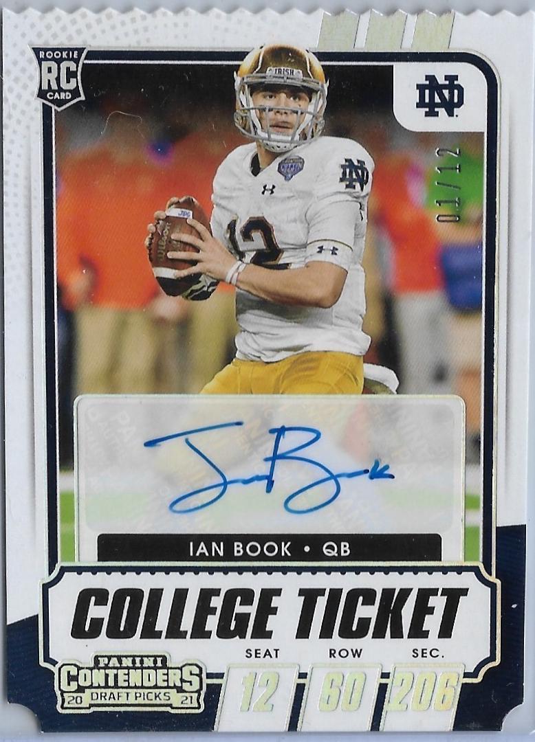 Ian Book [Autograph Stub] #226