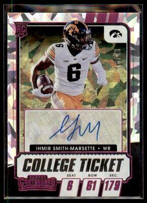 Ihmir Smith Marsette [Autograph Cracked Ice Ticket] #185