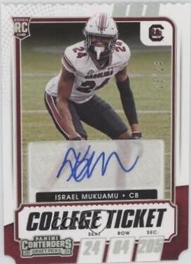 Israel Mukuamu [Autograph Stub] #203