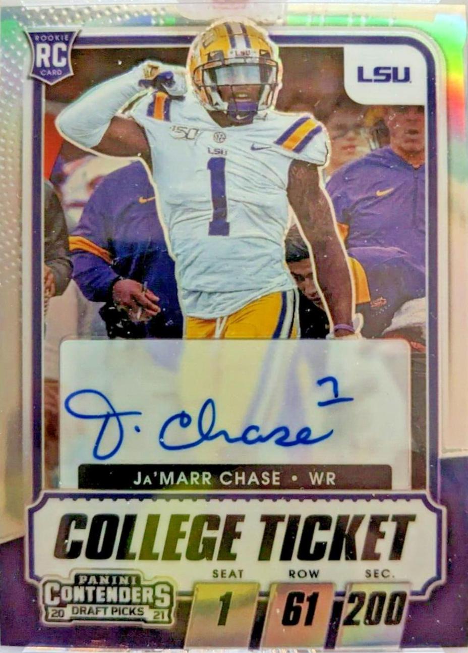 Ja'Marr Chase [Autograph Premium] #115