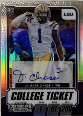 Ja'Marr Chase [Autograph Premium] #115C