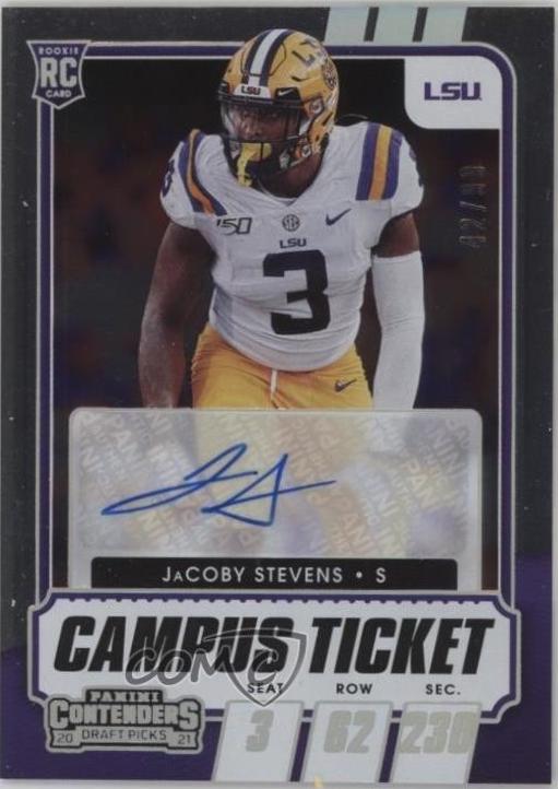 JaCoby Stevens [Autograph Blue] #227