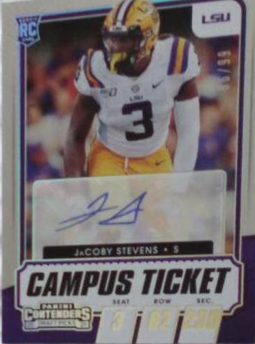 JaCoby Stevens [Autograph Campus Ticket] #227