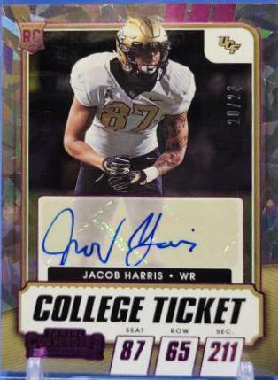 Jacob Harris [Autograph Pink Cracked Ice] #262