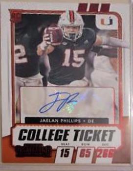 Jaelan Phillips [Autograph Campus Ticket] #290