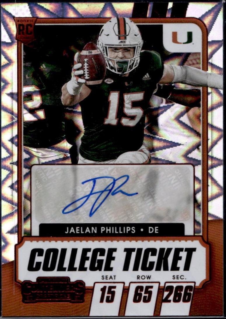 Jaelan Phillips [Autograph Red Explosion] #290