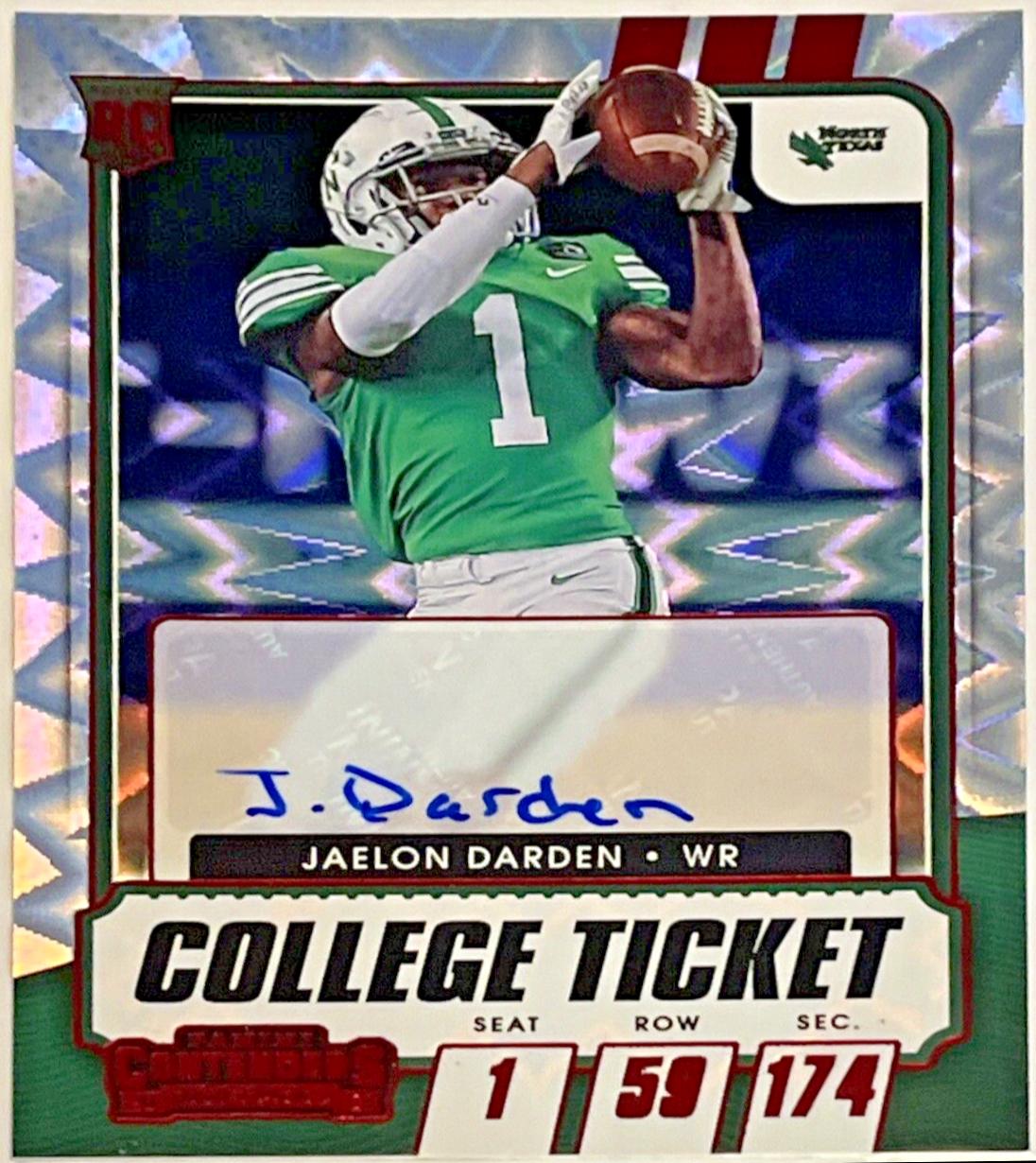 Jaelon Darden [Autograph Red Explosion] #321