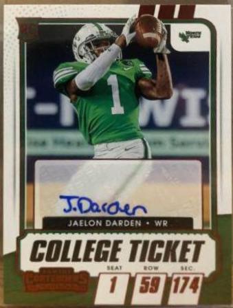 Jaelon Darden [Autograph Red] #321