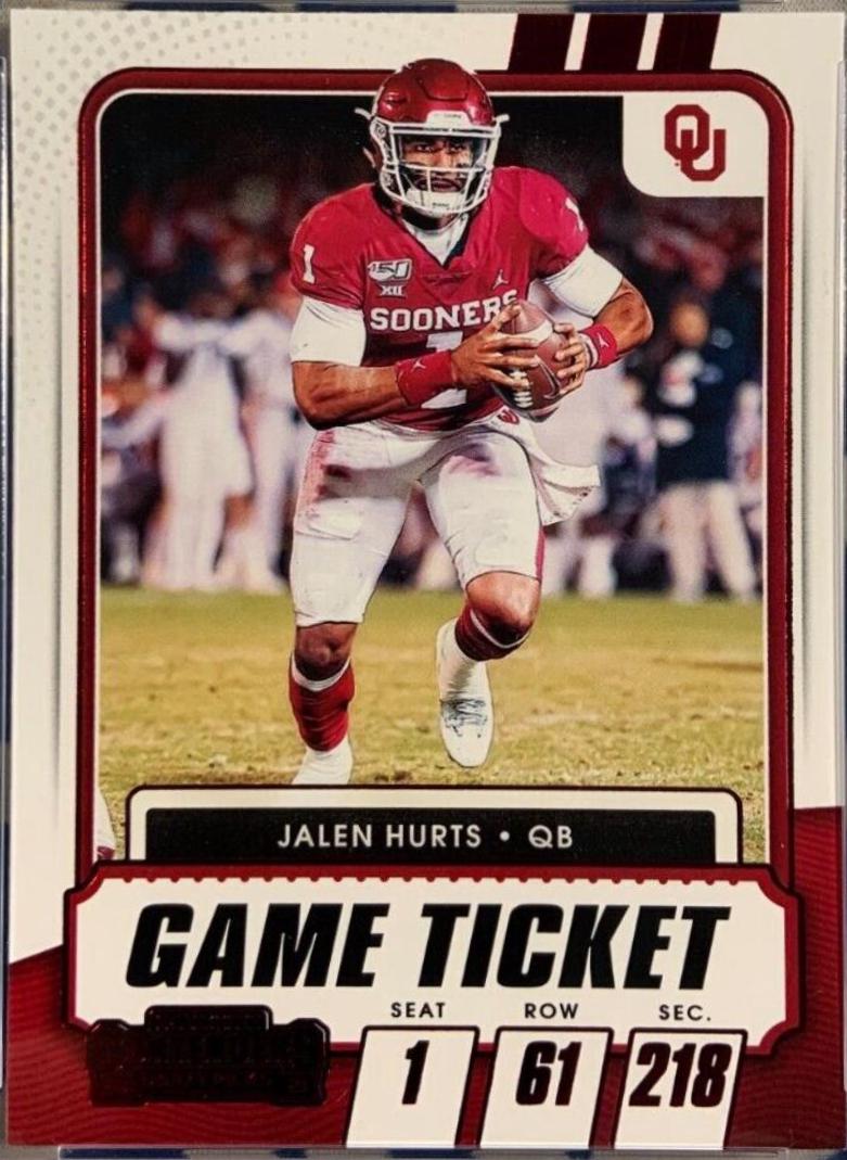 Jalen Hurts [Red Zone Ticket] #26