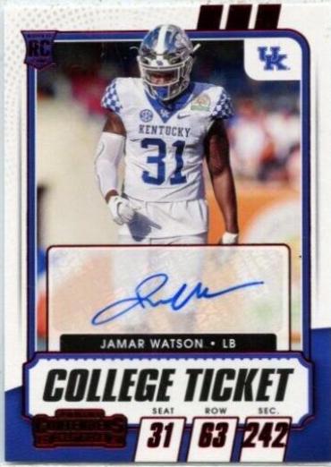 Jamar Watson [Autograph Campus Ticket] #177