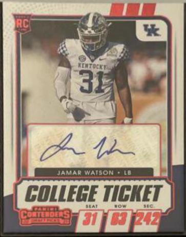 Jamar Watson [Autograph Red] #177