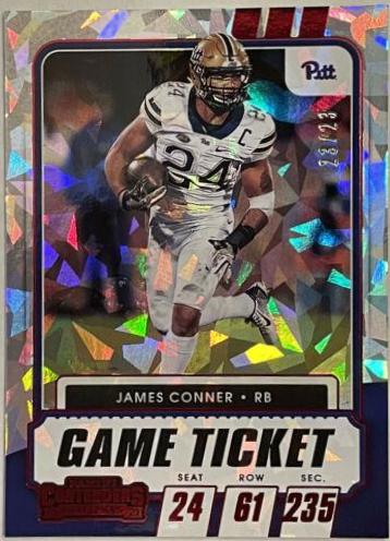 James Conner [Cracked Ice Ticket] #66