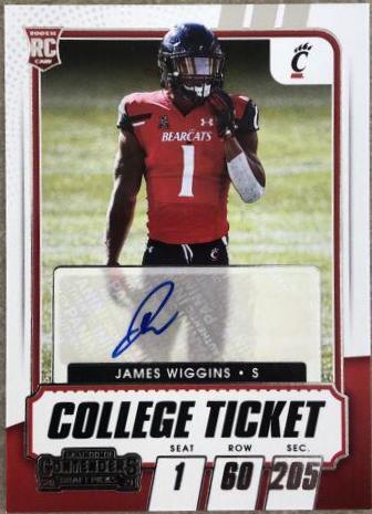 James Wiggins [Autograph Campus Ticket] #307